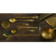 shop handmade kitchen set - pure brass utensils 